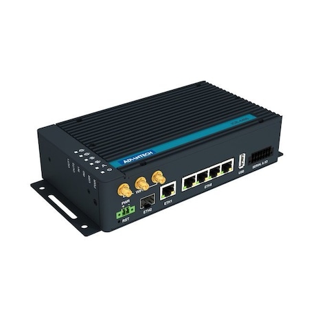 Advantech ICR-4400, GLOBAL, 5x Ethernet, 1x RS232, 1x RS485, CAN, SFP, USB, SD, Without Accessories ICR-4401